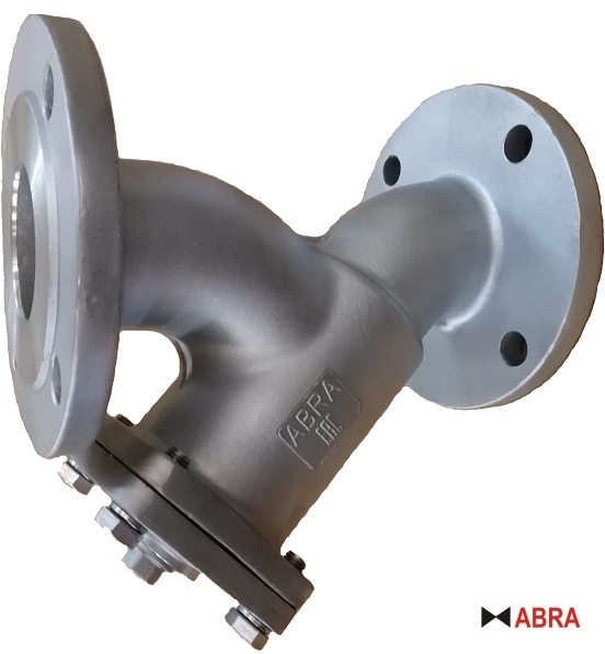 Безупречный внешний вид: фильтр ABRA-YF-3000-SS316 сетчатого фланцевого из нержавеющей стали: 
